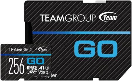 Memoria Microsdxc 256Gb Flash Teamgroup Go Tgusdx256Gu303 Uhs-I, Clase 3, C/Adaptador