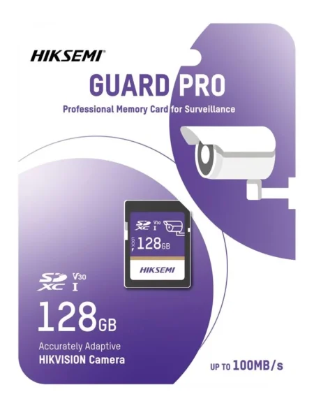 Memoria Microsdxc Sdhc 128Gb Hiksemi Hs-SD-P10/128G/Guardpro Clase 10/Especializada Para Videovigilancia
