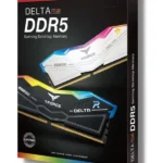 Memoria DDR5 32Gb 7800Mhz Teamgroup Delta Rgb Ff3D532G7800Hc38Ddc01 (2X16Gb), Negro, Non-ECC, Cl38, Xmp
