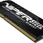 Memoria DDR4 16Gb 3200Mhz Patriot Viper Steel Pvs416G320C8S (1X16Gb), Negro, Cl18, Non-ECC, So-Dimm