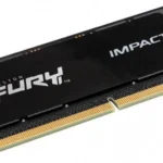##MEMORIA SODIMM DDR5 16GB 4800MHZ KINGSTON FURY IMPACT BLACK, NON-ECC, CL38, KF548S38IB-16 (OPENBOX)