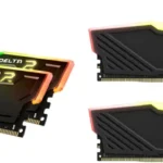 MEMORIA DDR4 16GB 3600MHZ TEAMGROUP DELTA RGB TF3D416G3600HC18JDC01 (2X8 GB), NEGRO, NON-ECC, CL18, XMP