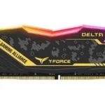 Memoria DDR4 32Gb 3200Mhz Teamgroup T-Force Delta Tf3D432G3200Hc16Fdc01 (2X16Gb), Rgb, Color Negro, No-ECC, Cl16, Xmp