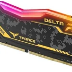 MEMORIA DDR4 32GB 3600MHZ TEAMGROUP T-FORCE DELTA RGB TF3D432G3600HC18J01, NEGRO, NON-ECC, CL18, XMP