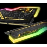 MEMORIA DDR4 32GB 3600MHZ TEAMGROUP T-FORCE DELTA RGB TF3D432G3600HC18J01, NEGRO, NON-ECC, CL18, XMP