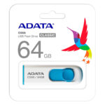 MEMORIA USB 2.0 64GB TEAMGROUP TC14164GG01 C141, COLOR NEGRO/VERDE