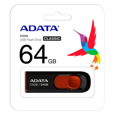 MEMORIA USB 2.0 64GB TEAMGROUP TC14164GG01 C141, COLOR NEGRO/VERDE
