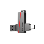 Memoria USB Dual 256Gb Hiksemi Hs-USB-E307C/256G USB-C Y USB-A, Metalica
