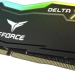 Memoria DDR4 8Gb 3200Mhz Teamgroup Delta T-Force Tf3D48G3200Hc16F01, Color Negro, Pc4 25600 1.35 V, Non-ECC, Cl16, Xmp