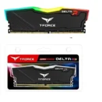 Memoria DDR4 8Gb 3200Mhz Teamgroup Delta T-Force Tf3D48G3200Hc16F01, Color Negro, Pc4 25600 1.35 V, Non-ECC, Cl16, Xmp