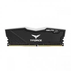 Memoria DDR4 8Gb 3200Mhz Teamgroup T-Force Delta Tf3D48G3200Hc16C01, Rgb, Color Negro, Pc4 25600 1.35 V, Cl16