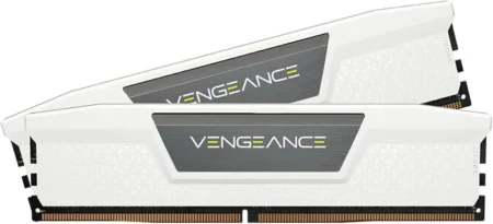 MEMORIA DDR5 32GB 6400MHZ CORSAIR VENGEANCE CMK32GX5M2B6400C32W (2X16GB), CL32, XMP, BLANCO