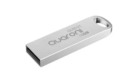 Memoria USB 2.0 Quaroni Qum-01 16Gb Metalica/Compatible Con Android/Windows/Mac
