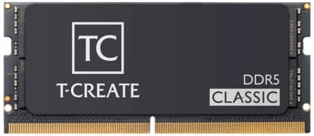 MEMORIA DDR5 16GB 5200MHZ TEAMGROUP CLASSIC CTCCD516G5200HC42-S01, COLOR NEGRO, NON-ECC, CL42