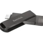 Memoria USB-C 3.0 256Gb Sandisk Ixpand Flash Drive Luxe Tapa Giratoria De Plastico/Lightning/Color Negro/Sdix70N-256G-Gn6Ne