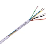Metro De Cable De Cca 6X22 Awg, Sfire Mt Sf-22-06-Le Color Blanco Para Cctv/Alarmas