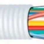 Metro De Cable Telefonico Exterior Condumex 627004A Screebh-3 50 Pares, 26 Awg. Color Negro
