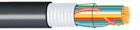 Metro De Cable Telefonico Exterior Condumex 627004A Screebh-3 50 Pares, 26 Awg. Color Negro
