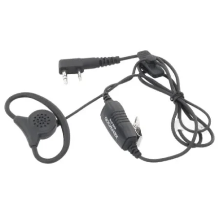 Microfono C/Audifono Kenwood Anillo En D Para Radios Nk, Tk, Khs-27