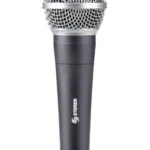 Microfono Profesional Unidireccional Steren Mic-1058, 80-13000 Hz, 5 M, Alambrico, Color Negro