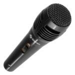 MICROFONO MIC-060 CONECTOR DE 6.3 MM/REJILLA DE MALLA/COLOR NEGRO