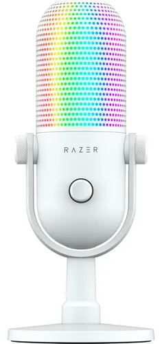Microfono Gamer Razer Seiren V3 Chroma Rgb, Rz19-05060100-R3U1, USB/20-20000Hz, Color Negro
