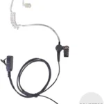 Microfono C/Audifono De Solapa Txpro Con Tubo Acustico Transparente Para Kenwood Pkt23K Con Tubo Acustico De Pu (Grado Medico), Txehk04Av2