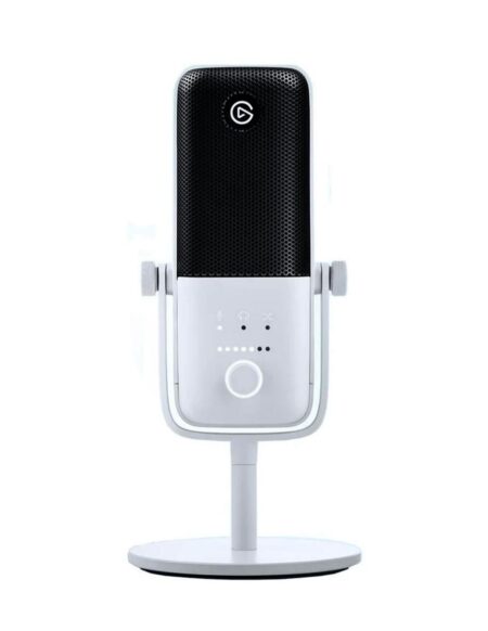 Microfono Alambrico Elgato 10Mab9911, USB-C/70-20000Hz/17Mm/48-96Khz/Color Blanco