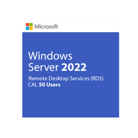LICENCIA MICROSOFT WINDOWS SERVER 2022 RDS CAL, 5 USUARIOS, P46221-B21