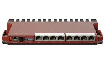 Router Alambrico Gigabit Ethernet Mikrotik L009Uigs-Rm, 8X Rj-45, 1X Sfp, 1X USB