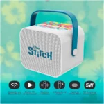 Mini Karaoke Kit Xtech Disney Stitch/Bluetooth 5.3/Con Microfono/Color Blanco/Xts-D622St