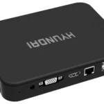 Mini Pc Hyundai Htn4020Mpc02 Intel Celeron N4020/2.80Ghz/DDR4-Sdram/4Gb/128Gb SSD/Win 11 Home