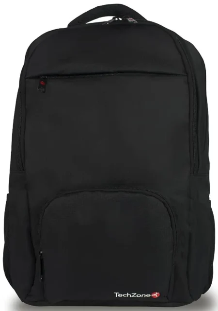 Mochila Para Laptop 15.6″ Techzone Tz21Lbp01-A /Nylon/Poliester/Color Negro-Gris