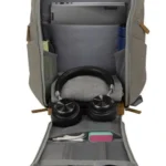 Mochila Para Laptop 14'' Skypeak Bernard-115Gr/Cierres Laterales/Apertura De Broche/Color Gris