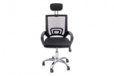 Silla Ejecutiva Modamob 7825 Respaldo Con Rejilla/Color Negro