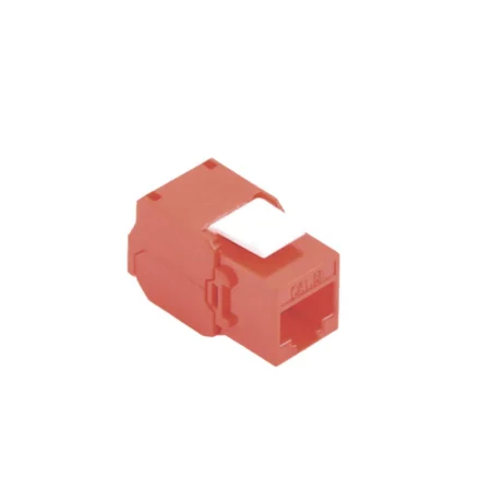 Modulo Jack Keystone Cat5E Linkedpro Lp-Kj-516-Ttbu Con Terminacion En Angulo 180°/Color Azul