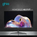 Monitor 21.5" Ghia Mg2225 LED/Plana/Panel VA/VGA/HDMI/Color Negro