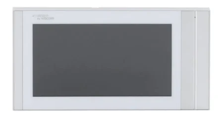 Monitor 7″ Kocom Kcv-T701Sm Analogico/LCD/1080P A Color/Touch Screen/Soporta 2 Frentes De Calle Y Hasta 4 Monitores/Color Blanco