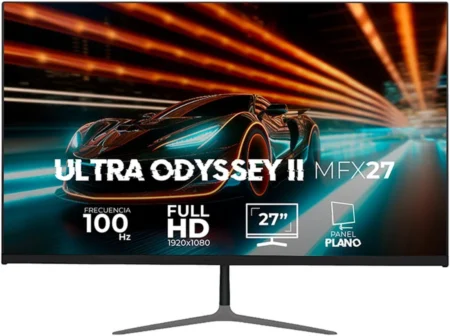 Monitor 27″ Balam Rush Gamer Br-938310 Ultra Odyssey Ii Mfx27, Full HD/LED/Freesync/100Hz/HDMI/Color Negro