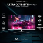 Monitor 27" Balam Rush Gamer Br-938303 Ultra Odyssey Ii Mgx27, LED/Freesync/165Hz/HDMI/Color Blanco