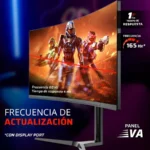 MONITOR 34″ BALAM RUSH ULTRA EXPLORER MXT34P, LED/CURVO/2K/VA/BOCINAS/ALTURA AJUSTABLE/RGB/VESA/165 HZ, BR-940733