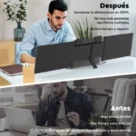 Monitor 14" Steren Dis-114 Portatil/LCD/Full HD/Panel IPS/HDMI/USB/1920X1080/Negro