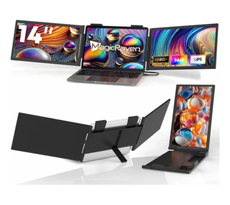 Monitor 14″ Steren Dis-114 Portatil/LCD/Full HD/Panel IPS/HDMI/USB/1920X1080/Negro