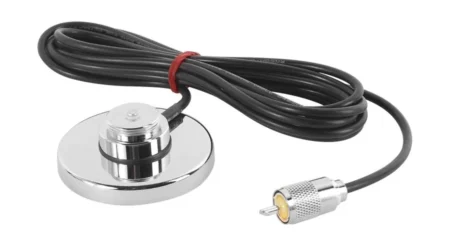 Montaje Magnetico Para Antenas De 3/4″(Nmo), Pctel Gv2, 3.5 M De Cable Rg58U Y Conector Uhf (Pl259) Macho