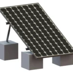 Montaje Para Panel Solar Epcom Riel "8" De 1400Mm Para Modulos Con Espesor De 35Mm, Velocidad De Viento Max. 136Km/H (20° A 45°), Vektor8R1M
