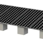 Montaje Para Panel Solar Epcom Riel "8" De 5400Mm Para Modulos Con Espesor De 35Mm, Velocidad De Viento Max. 136Km/H, Vektor8R