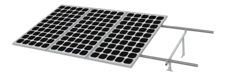 Montaje Para Panel Solar Riel “5” Epcom Powerline Vektor8Rpro/De 5400Mm/Para Modulos Con Espesor De 35Mm/Velocidad De Viento Max. 190Km/H