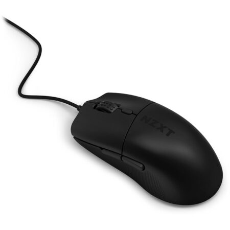 MOUSE ALAMBRICO NZXT LIFT 2 ERGO MS-001NB-01/26000DPI/OPTICOP/USB, COLOR NEGRO
