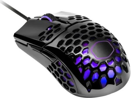 ##MOUSE GAMER COOLER MASTER MM711/OPTICO/ALAMBRICO/CON 6 BOTONES/RGB/USB/16.000DPI/COLOR NEGRO, MM-711-KKOL1 (OPENBOX)