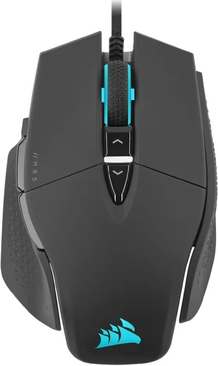 MOUSE INALAMBRICO GAMER CORSAIR M65 RGB CH-9319411-NA2 26000DPI/NEGRO/RF + BLUETOOTH